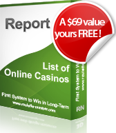Lista dos casinos on-line